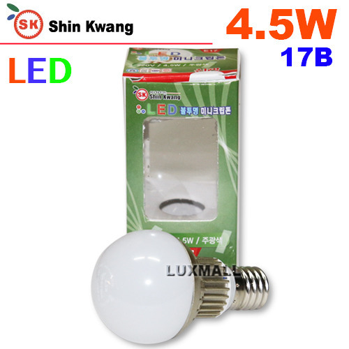 (신광전구) LED 미니크립톤 불투명 4.5W 17베이스
