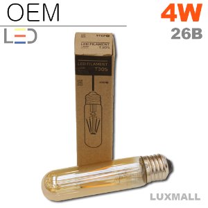 (OEM) LED 에디슨막대 4W T30S