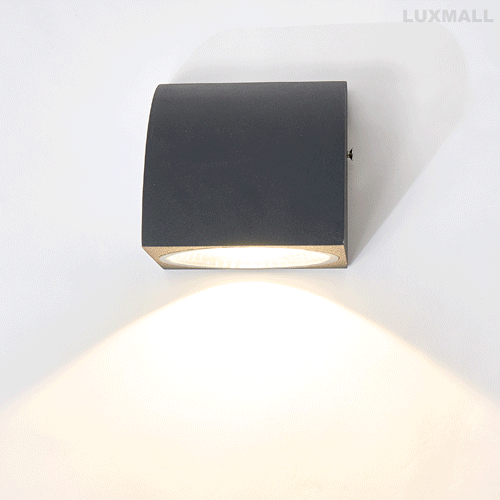 LED COB 20W 콕스 방수 벽등 대 흑색.(실내/외부 겸용)
