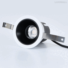LED COB 6W 세아 원형 매입등 화이트+블랙, 올블랙(단종) 55파이.